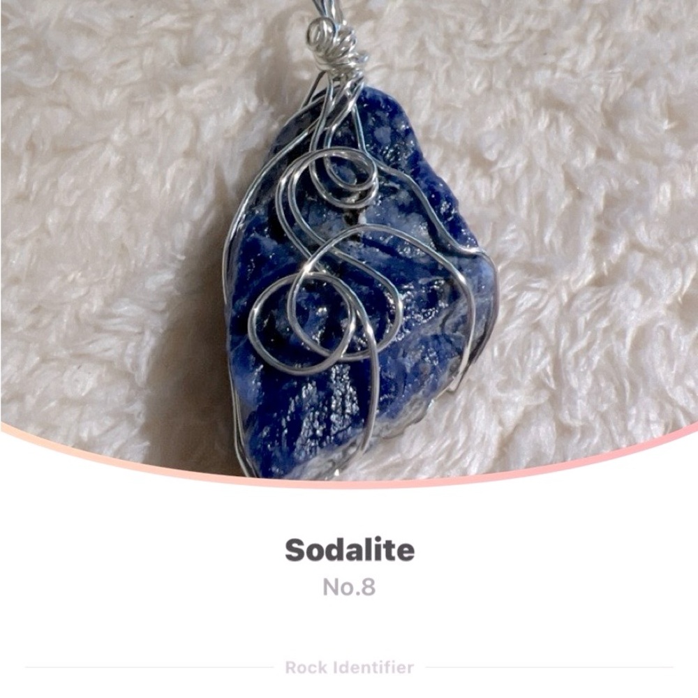 Sodalite Stone Pendant